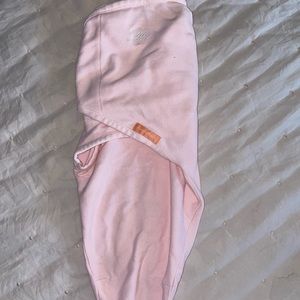 3 baby girl swaddles